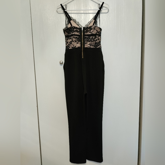 Gorgeous Express black lace jumpsuit - Picture 10 of 12